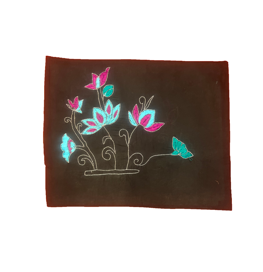 Coffee Suit With Zari Work